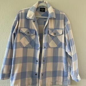 Flannel Button Up Jacket